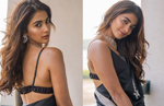 Pooja Hegde is an ethnic vision come to life in a black and silver Saree, see pics